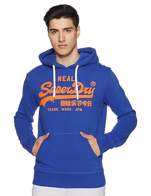 Superdry Herren Pullover Vintage Logo Hood