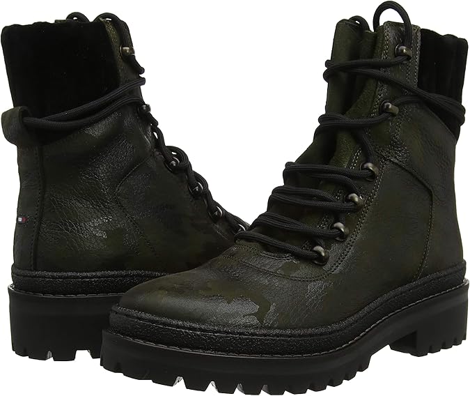 tommy hilfiger camo boots