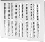 White Hinge Adjustable Large Air Vent 11.25" x 10.5" Ventilator Cover view 9