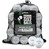 GolfBall Nut - Recycled Golf Balls for Callaway Mix - Used Golf Balls Bulk Good Condition &ndash; Includes Mesh Bag &ndash; (24-48)-Pack, White