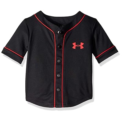 Under Armour Boys' Homerun Baseball Jersey Short Sleeve T-Shirt
