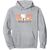 Hello Kitty Vintage Stripes Pullover Hoodie