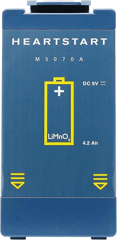 Philips HeartStart HS1 FRx Defibrillator Battery M5070A Long Life