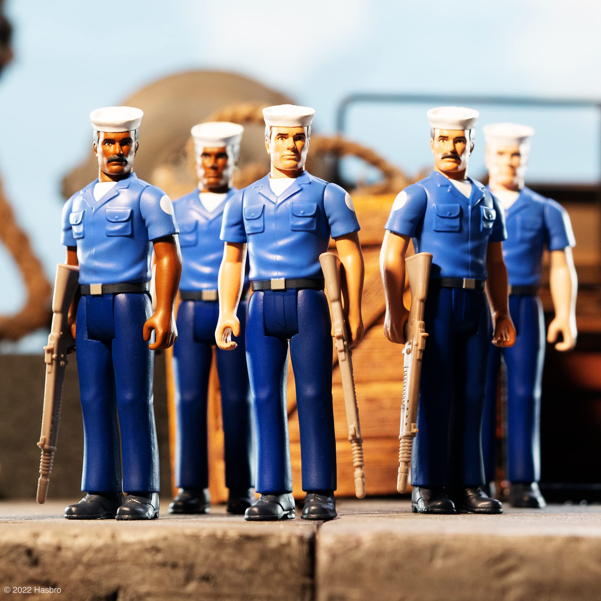 Super7 G.I. Joe Sailor Blueshirt (Beard/Tan) - 3.75