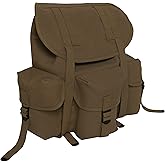 Rothco Mini Alice Pack – Heavyweight 18 OZ Cotton Canvas Rucksack – 20L Capacity