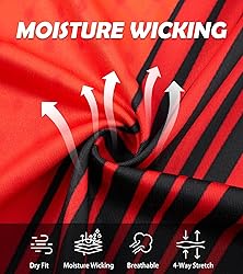 uideazone Mens Golf Shirt Dry Fit 3D Print Tennis