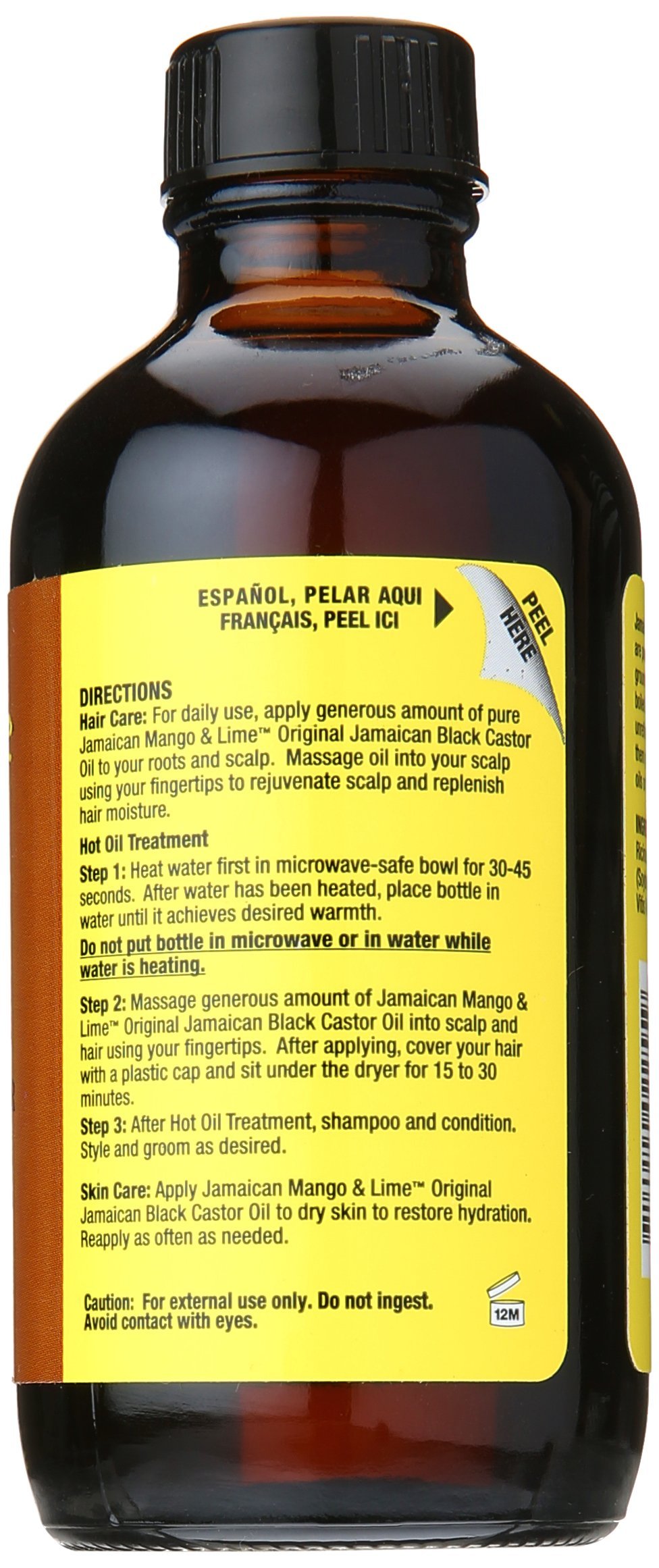 Jamaican Mango Black Castor Oil, Original, 4 Ounce Buy Online in UAE. Beauty Products in the