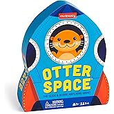 Mudpuppy Otter Space – Furry Version of Classic Kids Crazy 8’s Memory Game with Color Matching and Pattern Recognition for Children Ages 5 and Up, 2-4 Players