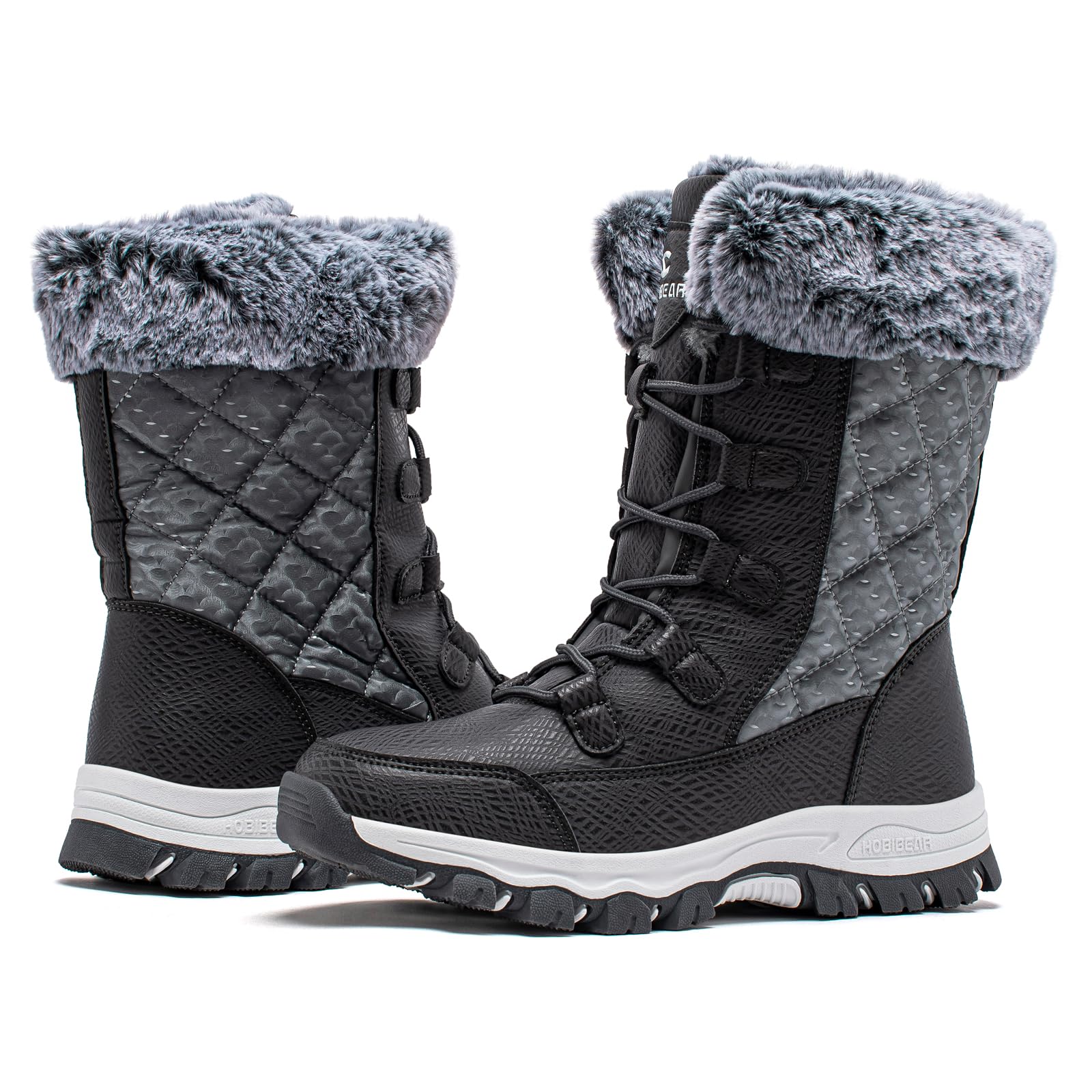 Winter Snow Boots Warm Fur Lined