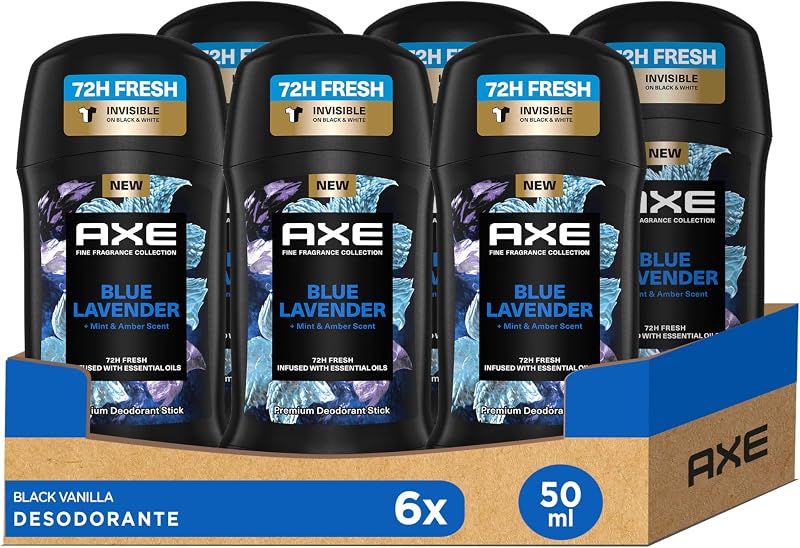 Desodorizante Stick Blue Lavender 50 ML x6 — foto 1 de 7
