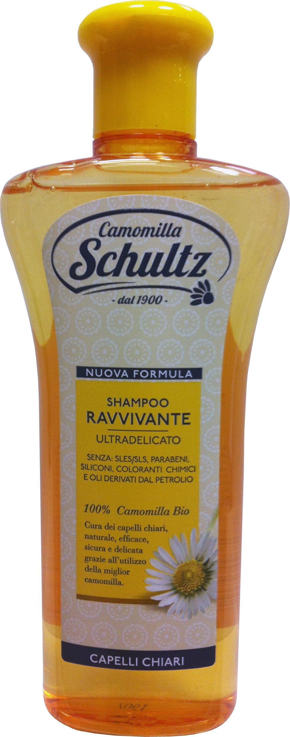 12 x SCHULTZ Shampoo ultradelicato Ravvivante Camomile 250 ml