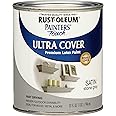 Rust-Oleum 267335 Painter's Touch Latex Acrylic Paint, Satin Stone Gray 32 Fl Oz (Pack of 1)