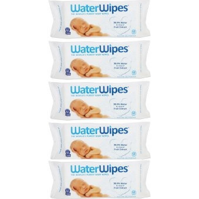 Buy Water Wipes Sensitive Baby, 60 Count 5 Packs Online at Low Prices