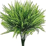 LOVENIMEN Artificial Boston Fern Plant Bushes, Fake