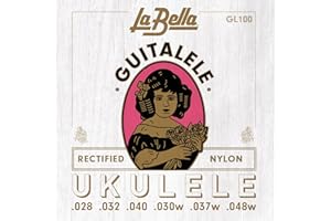 La Bella GL100 Guitalele Rectified Nylon Ukelele Guitar String 28-48