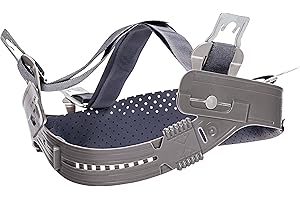 MSA Staz-On Replacement Suspension - 4-Point Replacement Suspension Attachment for Hard Hat, Adjustable, Replaceable & Durable Helmet Suspension