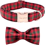Unique style paws Christmas Dog Collar Bowtie Medium Dogs Cats 31-56cm