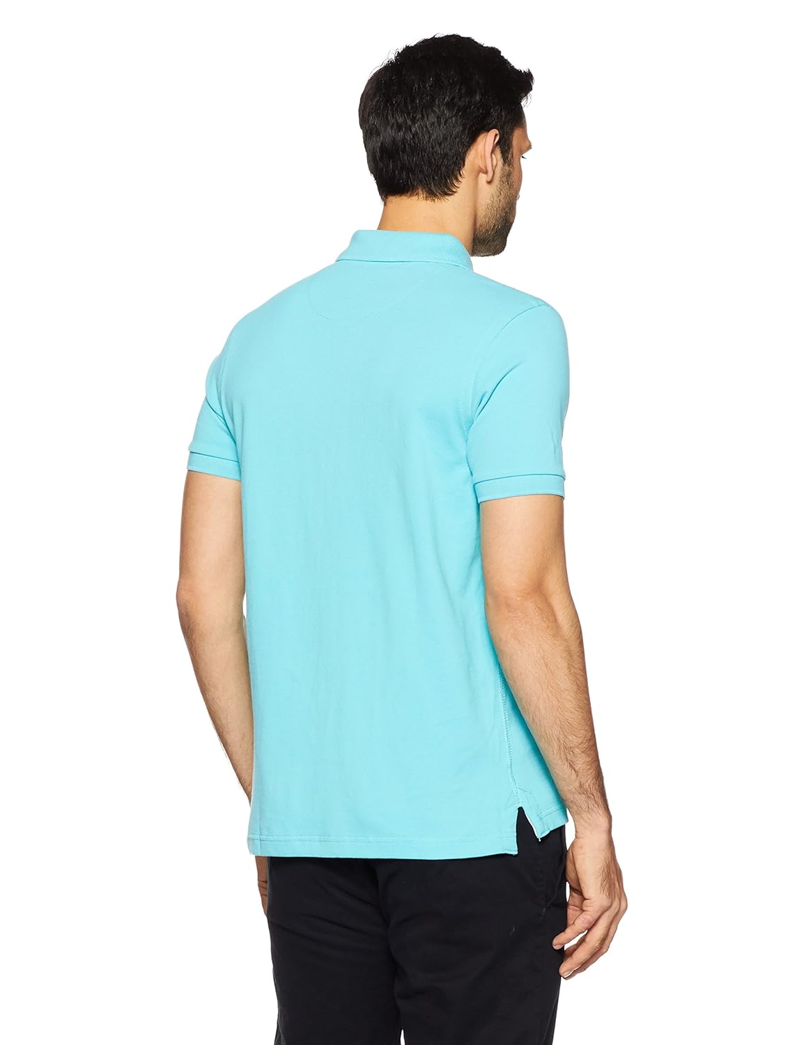 us polo association men's solid regular fit polo