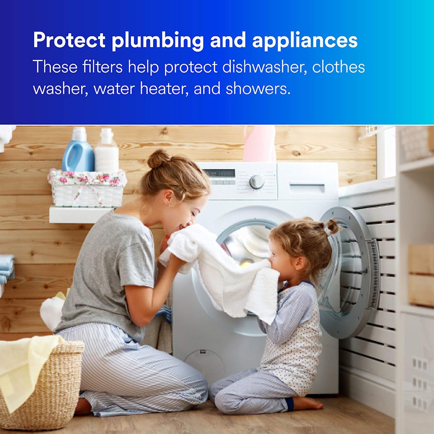 Filtrete Standard Capacity Whole House Pleated Replacement Water Filter 3WH-STDPL-F02, 2 pack, for use with 3WH-STD-S01 System: Home Improvement