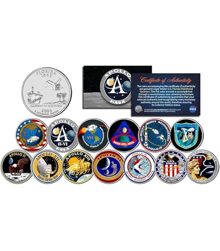 Apollo Project Coin Set Apollo Coin Set