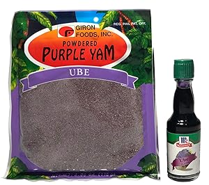 World Food Mission Purple Yam Ube Delight (Giron Powdered Ube and McCormick Ube Flavor)