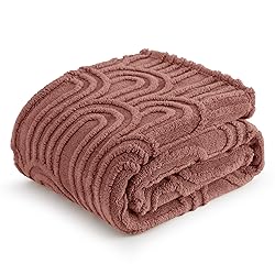 Bedsure Fleece Twin Blanket for Couch - Super Soft