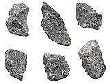 EISCO 6PK Raw Gray Limestone, Sedimentary Rock