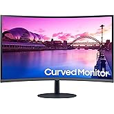 SAMSUNG 32-Inch S39C Series FHD Curved Gaming Monitor, 75Hz, AMD FreeSync, Game Mode, Advanced Eye Comfort, Frameless Display