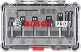 Bosch Professional 6 pcs Trim & Edging Router Bit Set Ø 8 mm Shank view 2