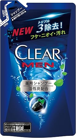 Amazon 医薬部外品 クリアフォーメン クリーンスカルプ 薬用シャンプー つめかえ用 280g Clear クリア シャンプー 通販