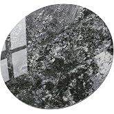 SSTBLEV 35.4&Prime; Round Sandstone Sintered Stone Table Top - Heat Resistant Waterproof for Dining Table, Office Desk, Bar, Patio