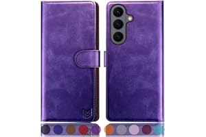 SUANPOT Compatible with Samsung Galaxy S26 Wallet case with RFID Blocking Credit Card Holder,Flip Book PU Leather Protective 