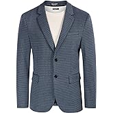 PJ PAUL JONES Men's Herringbone Blazer Jacket Lightweight Casual Knit Sport Coat