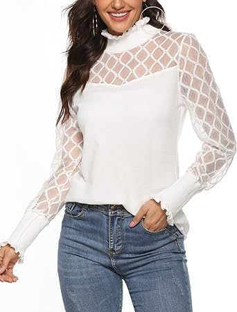 lace tops for women