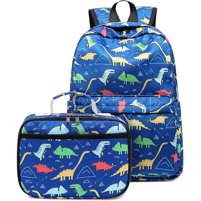 Backpack for Kids, CAMTOP Boys Preschool Backpack with Lunch Box Toddler Kindergarten School