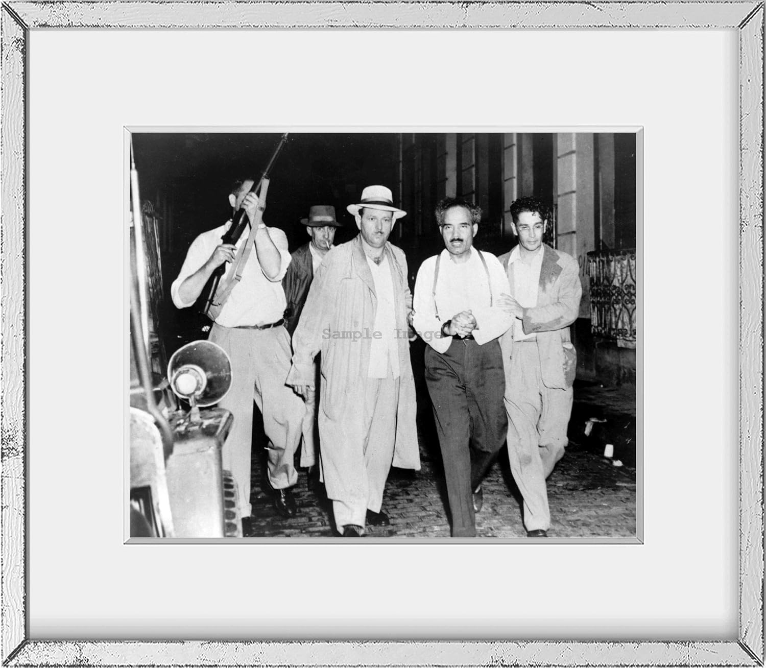 Photographs - INFINITE PHOTOGRAPHS Photo: Pedro Albizu Campos,1891-1965,Under Arrest,Leaving Home