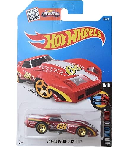 Amazon.com: Hot Wheels Car Culture 76 Greenwood Corvette : Arts