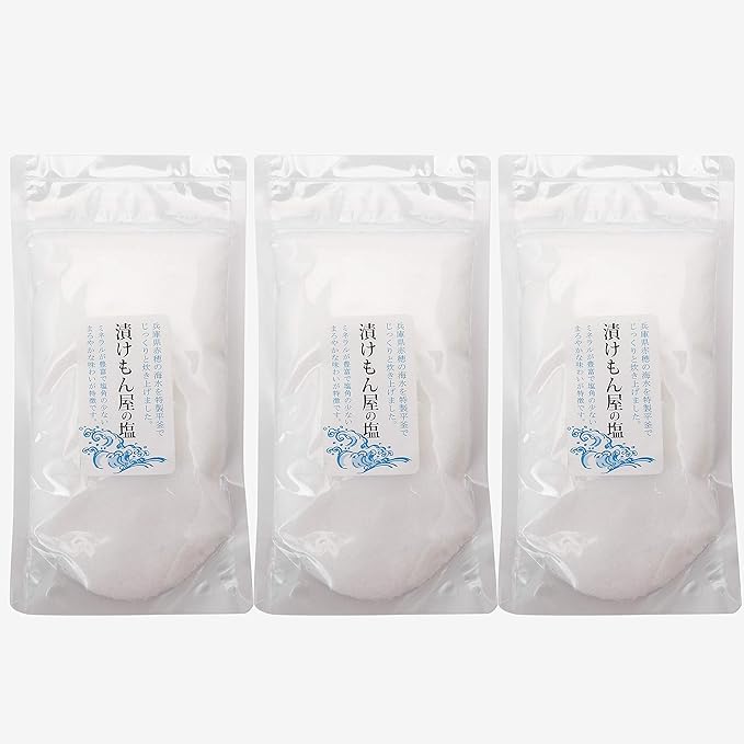 Amazon 漬けもん屋の塩 3個セット 樽の味 塩 通販