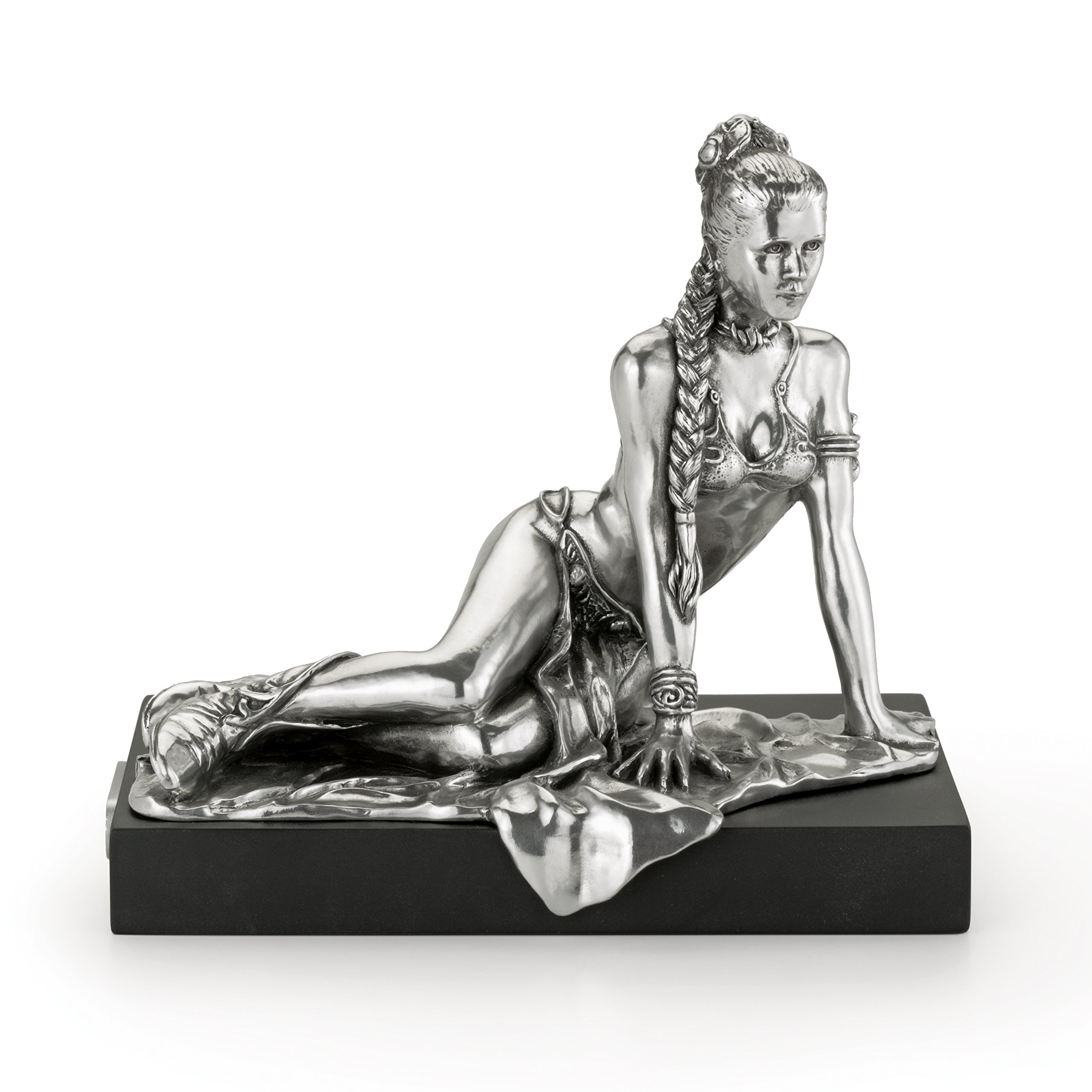 Royal Selangor Hand Finished Star Wars Collection Pewter Limited Edition Princess Leia Statue