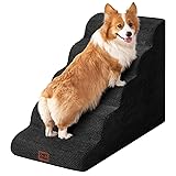 EHEYCIGA Curved Dog Stairs Ramp for High