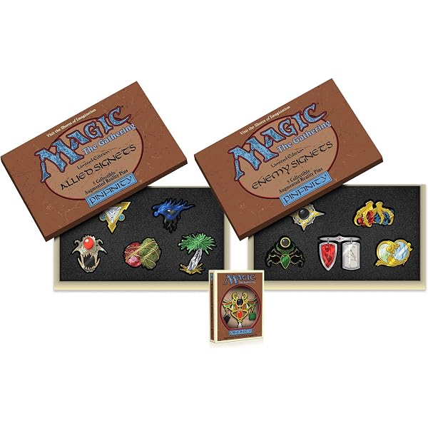 pinfinity mtg card back Amazon.com: Magic The Gathering Duskmourn Augmented Reality Collectors  Enamel MTG PIN SET by PINFINITY! Exclusive Limited Edition MTG Pins with  Interactive AR Content Activation to Collect, Share, Swap and Wear! :  Clothing,