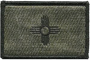 Gadsden and Culpeper New Mexico Tactical Flag Patch (Olive Drab)