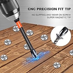 10-Pack Phillips Bits #2 Impact, 4-Inch Long