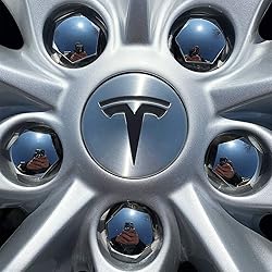 Logo Decal Wrap for Tesla Model X, 14-pc Set
