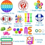 Chennyfun 30Pcs Fidget Toy Set Stress Relief Anxiety Autism Therapy view 2