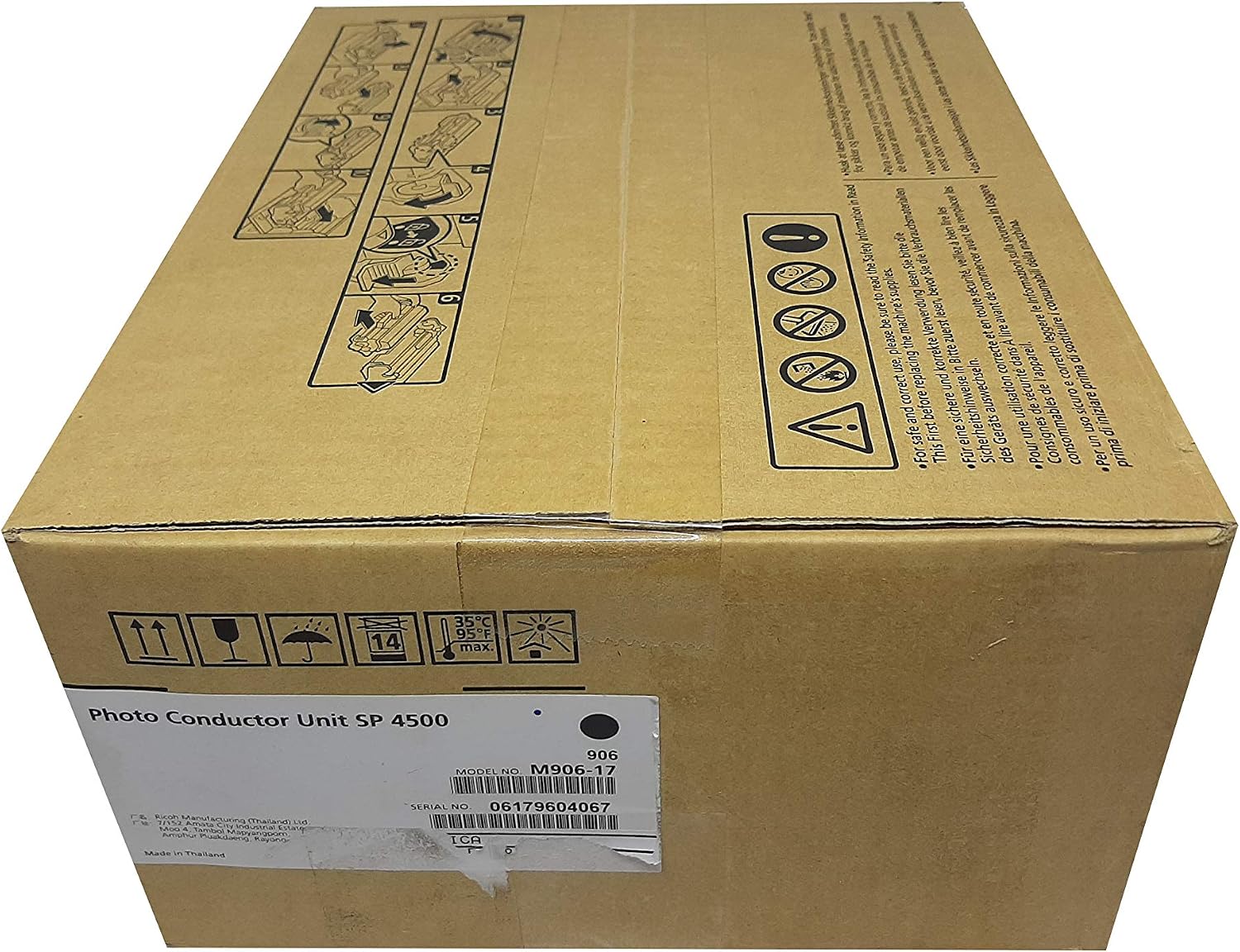 Ricoh 407324 Photo Conductor Unit for SP4500 with 2K Yield, No colour, Normal - Image 3