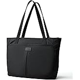 Flyook Work Tote for Women with Zipper Waterproof Shoulder Bag Top Handle Handbag for Travel, Work.