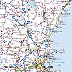 Rand McNally Easy to Fold: New England Laminated Map