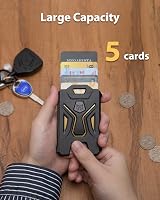 MNGARISTA 2 Pack Heavy Duty Badge Holder Vertical ID Card Holder Clear Window view 4
