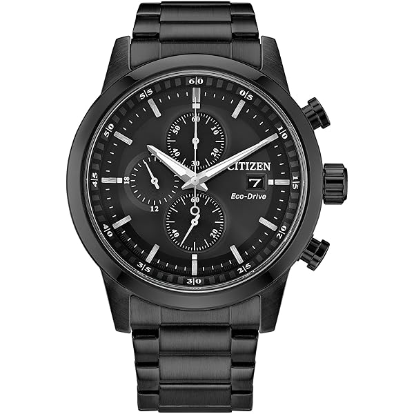 Amazon.com: Citizen Men's Eco-Drive Sport Casual Watch, Black